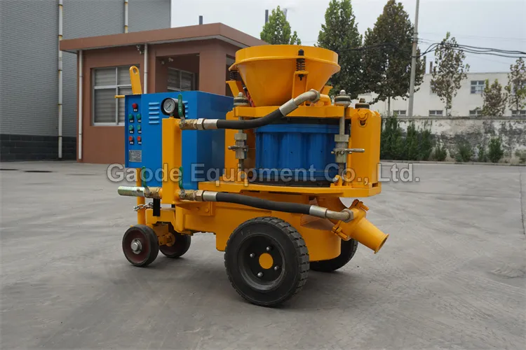 Gaodetec GZ-9E electric large-sized dry shotcrete machine
